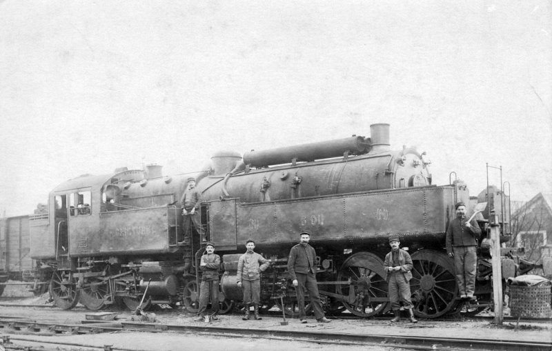 Locomotive 6.011 Ceinture pendant la Première guerre mondiale 