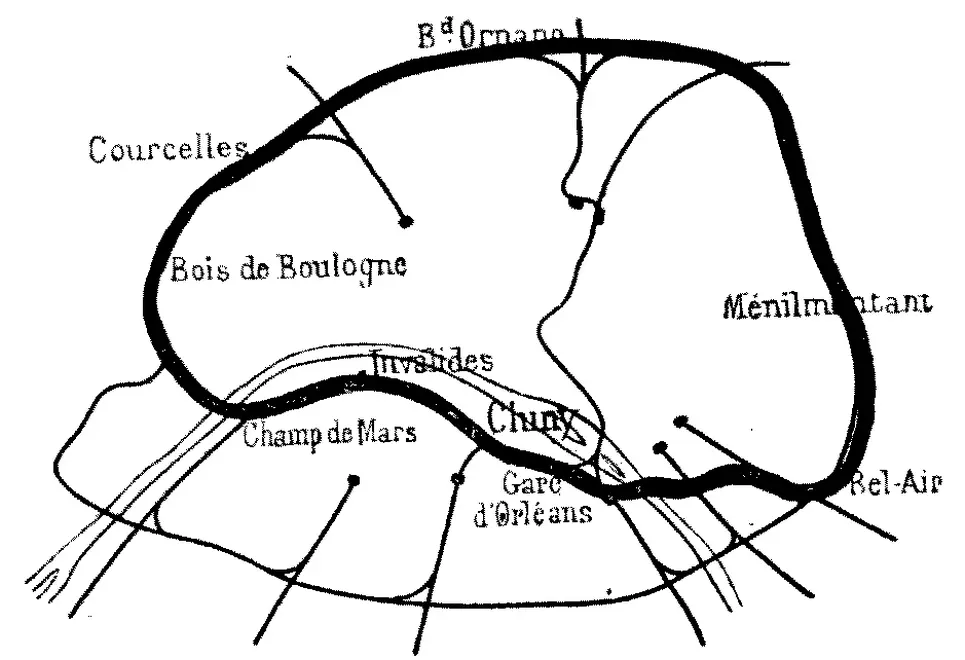 Projet de chemin de fer métropolitain de 1894