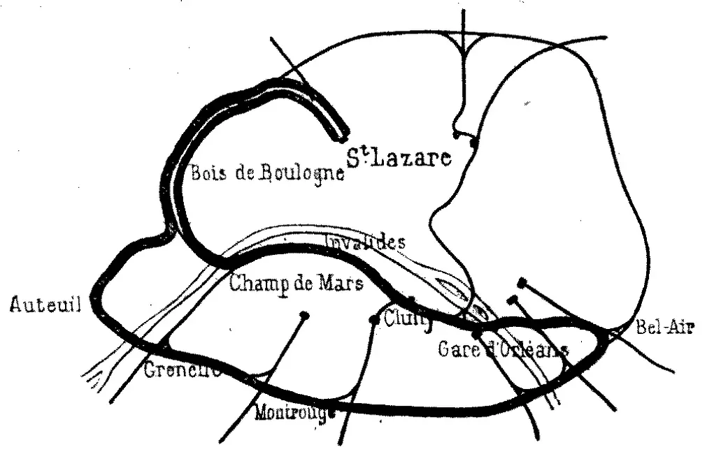 Projet de chemin de fer métropolitain de 1894