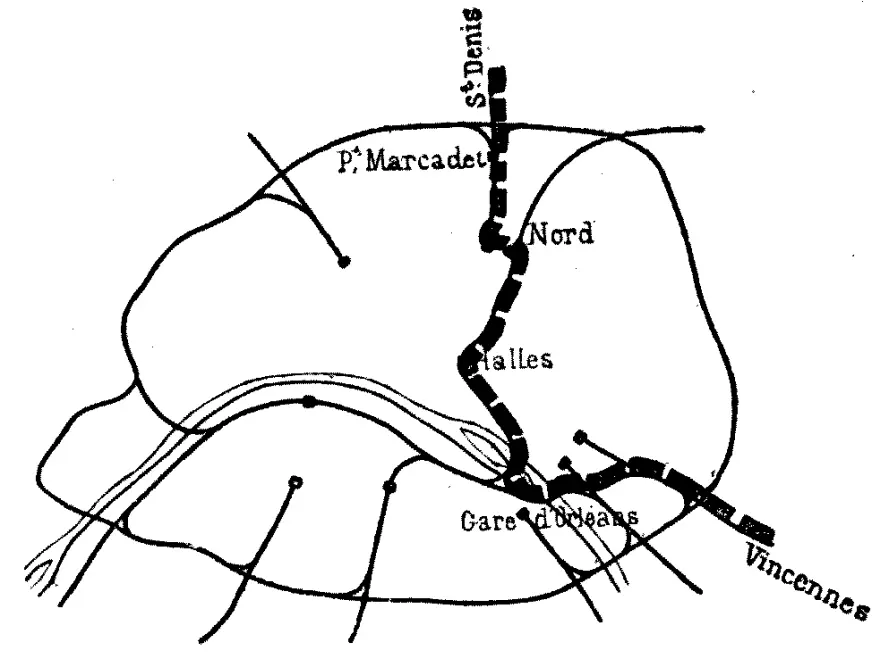 Projet de chemin de fer métropolitain de 1894