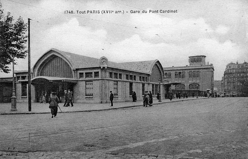 La gare du Pont-Cardinet.