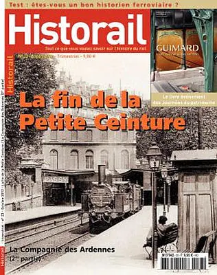 Couverture du n° 23 de la revue Historail (octobre 2012)