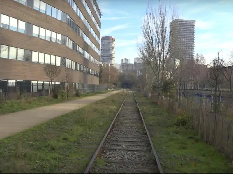 Vue de la promenade du 13e arrondissement
