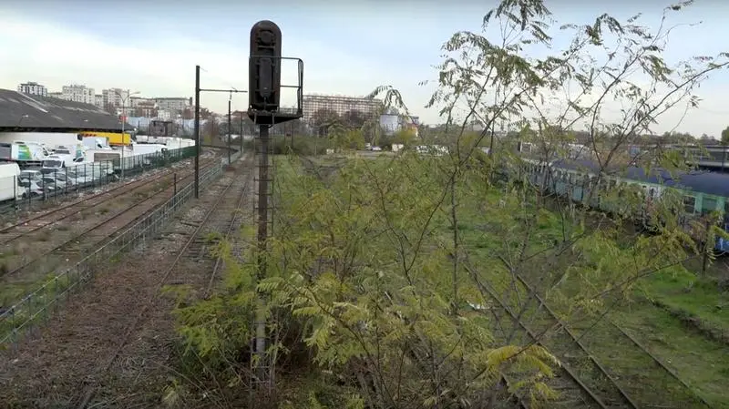 Le raccordement sud de Bercy en 2019