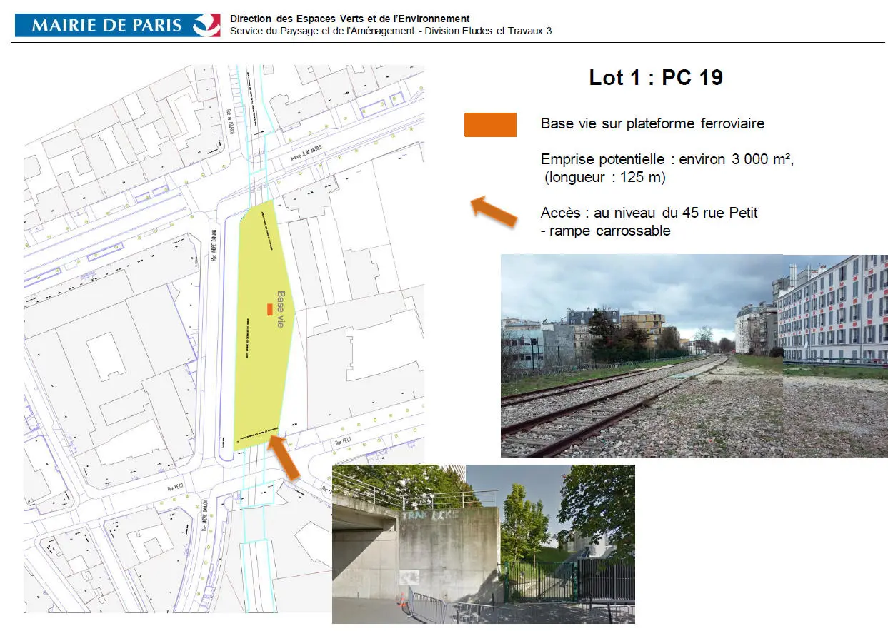 Séquence du 19e arrondissement - entre la rue Petit et l'avenue Jean Jaurès
